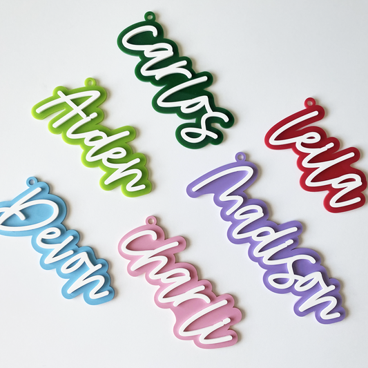 Acrylic Name Tags